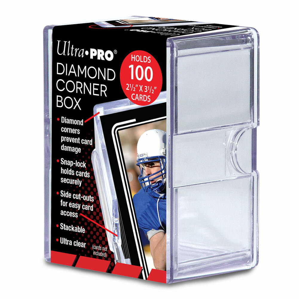 Plastová krabička Diamond Corner Box na 100 karet 2-dílná, 1 ks